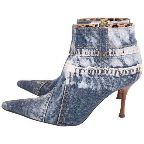 dolce gabbana fake boots|dolce & gabbana denim boots.